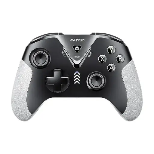 Ant Esports GP365 Pro Wireless Controller with Hall Effect Magnetic Triggers for PC/PS3/Android, 2.4G Connectivity (Black/Grey)